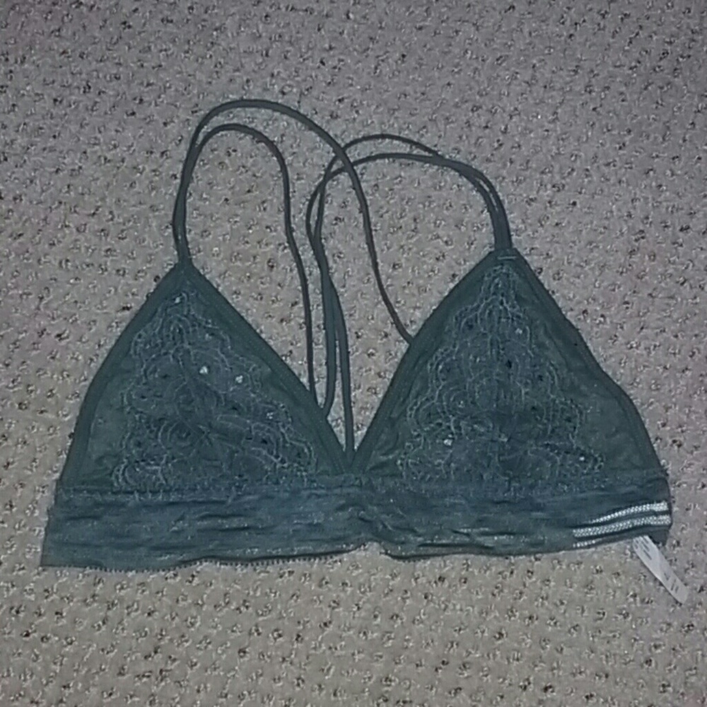 <5 for $20> NWOT Mesh and Lace Bralette